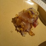 祇園 まんま - カラスミ ジュレ 魚なんでしょう、、ツマミに最適