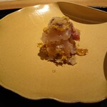 祇園 まんま - ユニークな銀杏型のお皿