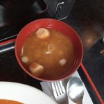 とんかつ二幸 - みそ汁