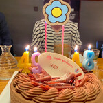 酒肴 新屋敷 - 先輩とRくんが買って来てくれたケーキ！