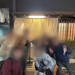 酒肴 新屋敷 - 帰りに集合写真