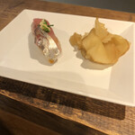 麹町いづみや しろ - 【鮨酒会・霜月】真鯵 長崎