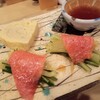 ＴＡＫＥＮＡＫＡ - 本マグロとキュウリを海苔で巻いて