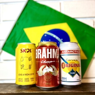 Quebom! SANDWICH STAND - ブラジルの缶ビール