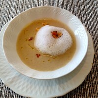 銀座カシータ - キクイモの冷たいスープ