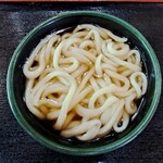 手打ちセルフうどん 海侍 - かけうどん(熱 中2玉)