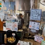 手打ちセルフうどん 海侍 - 案内張り紙色々