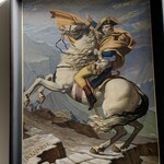 猪苗代地ビール館 - ナポレオンの肖像画