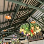 猪苗代地ビール館 - 高くて開放感のある天井