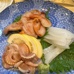 ぎをん 津崎 - 赤貝とひも