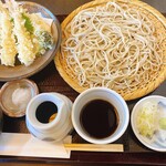 そばきり五山 - 天せいろのセット