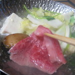 碧翠御苑 - 牛しゃぶは野菜もたっぷり☆