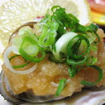 碧翠御苑 - お刺身の岩牡蠣です