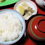 碧翠御苑 - 止め椀：赤出し（ご飯は食べたい場合、出して頂けます）