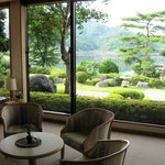 碧翠御苑のロビーです