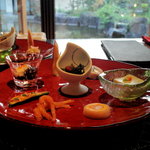 別邸 山風木 - 季節の前菜蔵王仕立て@山風木