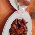 ラ・クニ - 日替わりランチ　　　　　　　　　丹波地鶏と野菜Ｍｉｘのソテー　　　デェミグラスソース　