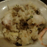 ぼうの - 鉄鍋ご飯は先ずはそのままで