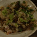 ぼうの - 出し汁をかけてお代わり