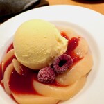 お茶とお菓子まやんち - ピーチメルバ