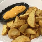French fries ~Cheddar & Parmesan sauce~