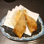 鳥酎 - 燻製ポテト春巻き