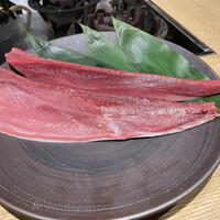 御幸町 田がわ - 長崎産の戻り鰹