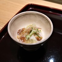 四季料理 きたがいち - 小鉢（焼きナスのとろろ和え）