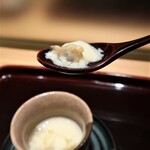 四季料理 きたがいち - アサリの茶碗蒸し