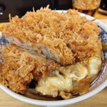 とん汁と玄米の店 檍食堂 - かつ丼