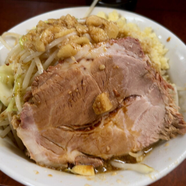 ラーメン150gニンニクマシマシ野菜マシ』by zuzuzuzu : 今を楽しめ