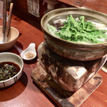 めしの助 - くえちり鍋