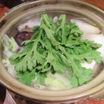 めしの助 - くえちり鍋