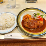 レストラン・タカヤマ - ポークカツセット1100円税込