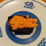 無添くら寿司 - SDGs うに軍艦 (税込)115円 (2022.11.05)