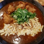 Jikaseimen Dokoro Goyou - 鶏天チーズカレーうどん950円