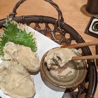 手打ち蕎麦 欅 - 藻塩で頂く