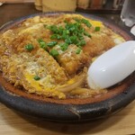 炭火焼鳥屋 八重 - 豆腐カツ煮(550円)