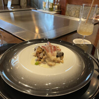 横浜うかい亭 - ホッキ貝のソテー