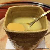 室町 和久傳 - 銀杏餡をかけた百合根の玉締め