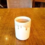 カフェドムッシュ - 食後の昆布茶・・