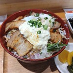 Maamaaya - チャーシュー丼定食（並・650円）
