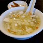 チャ～ボン多福楼 - スープ