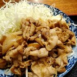八丁堀 朋 - 生姜焼き定食
