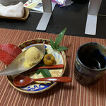 和 あすか - デザート　ピスタチオアイスクリーム　なんきん