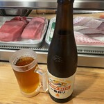 Kamesushi - ウーロン茶、ビール大瓶