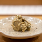 鮨　仙八 - バイ貝の肝和え