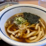 山田うどん - 朝食。菅谷の納豆＆目玉焼き朝定食580円