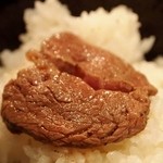 ステーキ割烹あだち - 牛ヘレはめっちゃ柔らかーーーーい