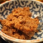 ステーキ割烹あだち - 肉みそ